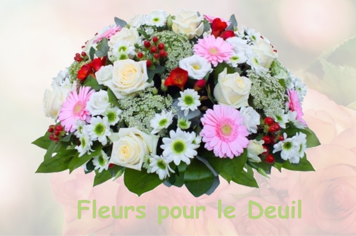 fleurs deuil SALIGNY-LE-VIF