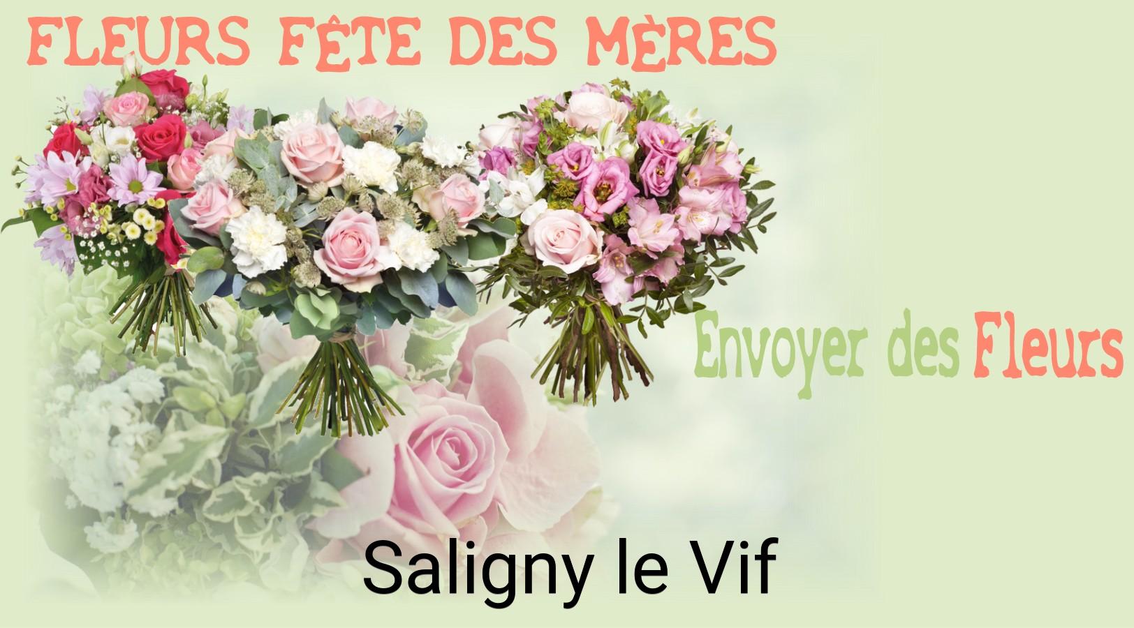 Bouquet de Fête des Mères livré à Saligny-le-Vif